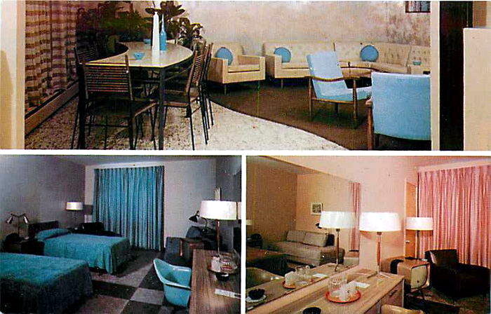 University Motel - Old Postcard And Promos (newer photo)